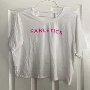 Fabletics cropped tee